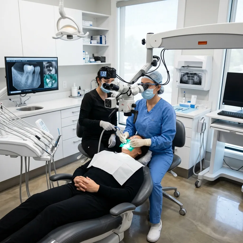 Advanced endodontics Karachi: microscope-assisted treatment